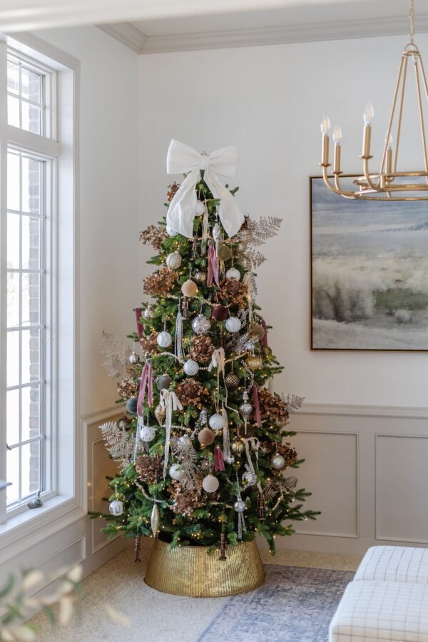 AlineFirSlimLED 12' Alpine Fir Slim Artificial Christmas Tree Unlit
