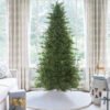 Alpinefirslim 10' Alpine Fir Slim Artificial Christmas Tree Unlit