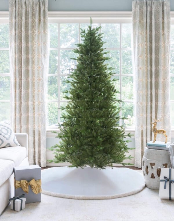 Alpinefirslim 10' Alpine Fir Slim Artificial Christmas Tree Unlit