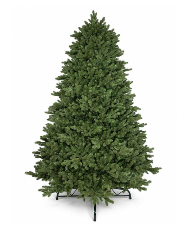 AspenFirUnlitWhiteBackground 7.5' Aspen Fir Artificial Christmas Tree Unlit