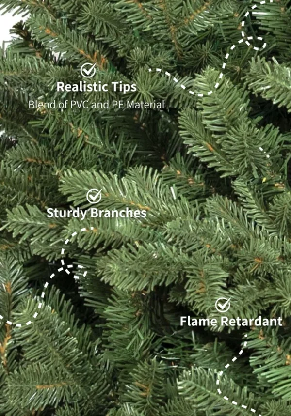 AspenFir_386ab029-0ad6-48f9-855a-d25aa1a7b6d8 9' Aspen Fir Artificial Christmas Tree Unlit