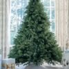 CypressSunroomVertical 7.5' Cypress Spruce Artificial Christmas Tree Unlit