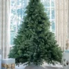 CypressSunroomVertical_e05ccdb5-9ff7-4ec8-aa27-aa03ccfeb9e0 8' Cypress Spruce Artificial Christmas Tree with 1500 Warm White & Multi-Color LED Lights