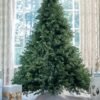 CypressSunroomVertical_e3bcf0b1-b32b-433c-a139-ff959d197a4b 6.5' Cypress Spruce Artificial Christmas Tree with 1000 Warm White & Multi-Color LED Lights