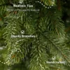 Cypresstips 9' Cypress Spruce Artificial Christmas Tree with 2050 Warm White & Multi-Color LED Lights