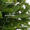 FRASERFIRTIPS 9' King Fraser Fir Artificial Christmas Tree Unlit