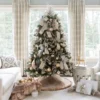 GoldTreeFullShot_d387f14e-6860-4d64-b821-fe9188198c42 9' Aspen Fir Artificial Christmas Tree Unlit