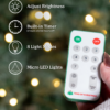 GreenRemote 7' Hancock Spruce Artificial Christmas Tree 450 Warm White LED Lights