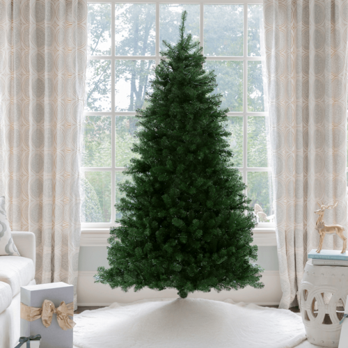 7' Hancock Spruce Artificial Christmas Tree 450 Warm White LED Lights