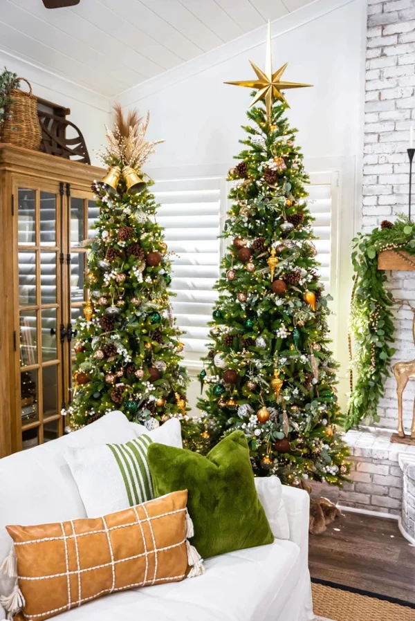 KOCGlamEdited_2of20_ad4bbd69-e36e-4b54-8c55-54e489ea353e 9' King Fraser Fir Slim Artificial Christmas Tree Unlit