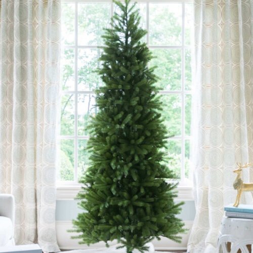 KingFraserFirUnlit 7.5' King Fraser Fir Slim Artificial Christmas Tree Unlit