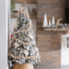 PrinceFlock1_10ea1481-a8c7-42fd-957d-e5410b871899 8' Prince Flock® Artificial Christmas Tree Unlit