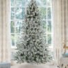 10' Prince Flock® Artificial Christmas Tree with 750 Warm White LED Lights