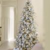 Queen-Flock-Slim-Artificial-Christmas-Tree10_7471e7f9-6ab2-4873-bc42-79529b1c4a11 7.5' Queen Flock® Slim Artificial Christmas Tree Unlit