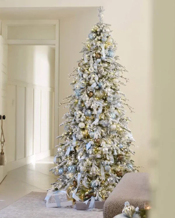Queen-Flock-Slim-Artificial-Christmas-Tree10_e9f3f29f-3766-4f28-aa84-a93f4d442f0c 9' Queen Flock® Slim Artificial Christmas Tree Unlit