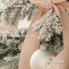 RealisticTipsBlendofPVCandPEMaterial_1 7.5' Rushmore Flock Artificial Christmas Tree 750 Warm White LED Lights