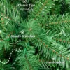 Realistic_Tips_Blend_of_PVC_and_PE_Material 9' Hancock Spruce Artificial Christmas Tree Unlit