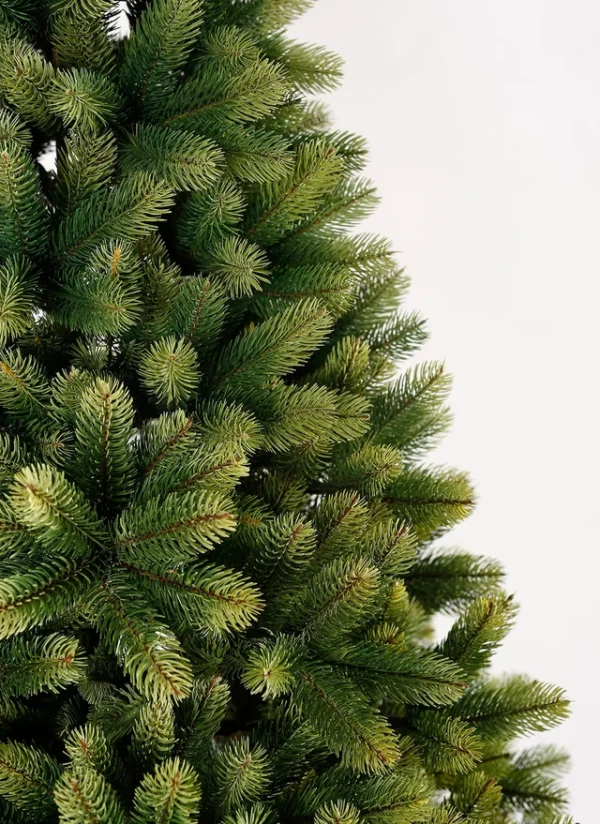 RoyalFirQuick-ShapeArtificialChristmasTreeSide 9' Royal Fir Artificial Christmas Tree with 1200 Warm White & Multi-Color LED Lights