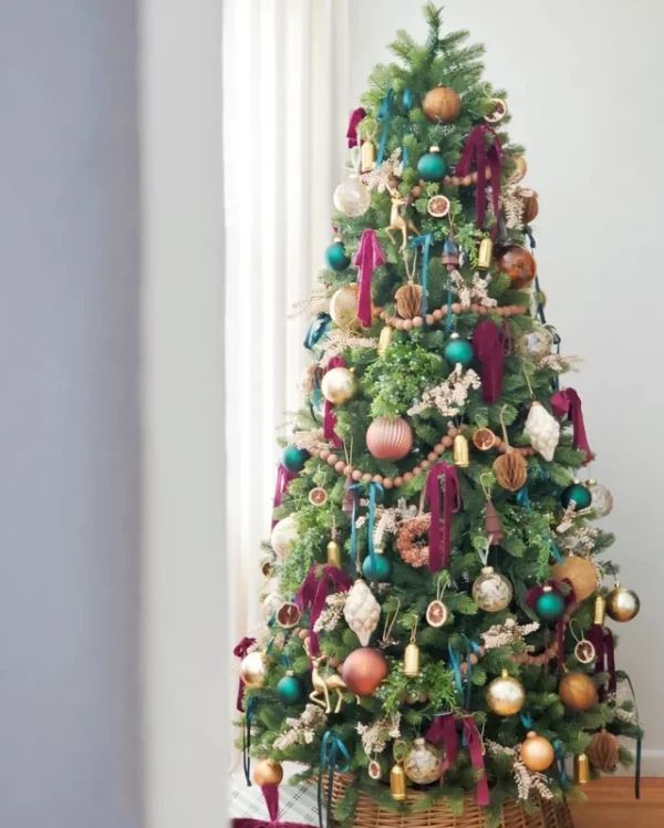 Royal_Fir_Slim 9' Royal Fir Slim Artificial Christmas Tree Unlit