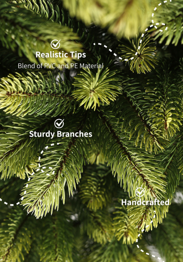 6.5' Royal Fir Slim Artificial Christmas Tree Unlit