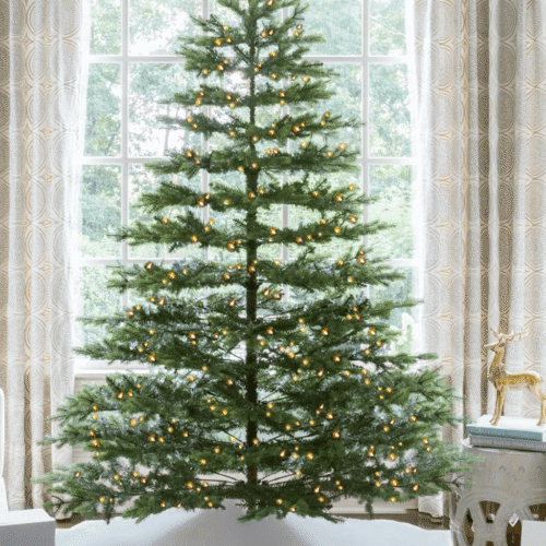 RushmoreFir 9' Rushmore Fir Artificial Christmas Tree 1000 Warm White LED Lights
