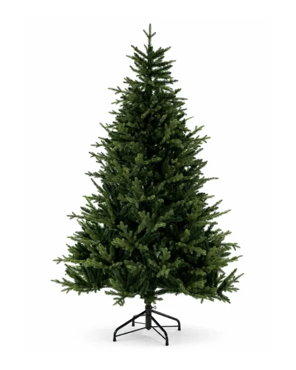 ScarletFirWhiteBackground 9' Scarlet Fir Artificial Christmas Tree Unlit