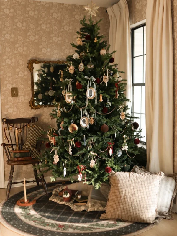 Scarlet_Fir_c52816b9-58b3-4017-bfa8-a11fe4e89d13 9' Scarlet Fir Artificial Christmas Tree Unlit