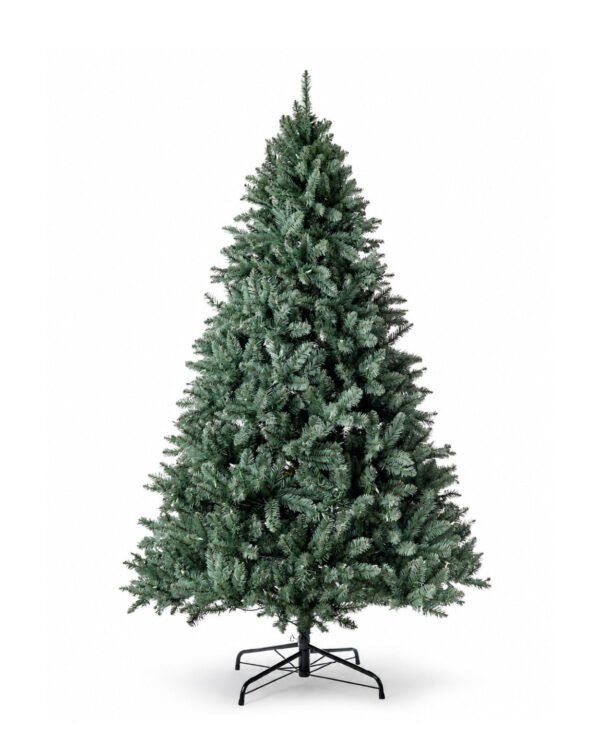 Tribeca_Spruce_Blue_White_Background 7' Tribeca Blue Spruce Artificial Christmas Tree Unlit