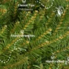 YorkshireFir 9' Yorkshire Fir Slim Artificial Christmas Tree Unlit