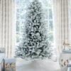 king-flock-artificial-christmas-tree 9' King Flock® Artificial Christmas Tree Unlit