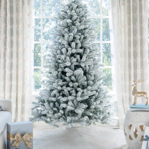 king-flock-artificial-christmas-tree 6.5' King Flock® Artificial Christmas Tree Unlit